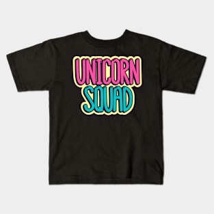 Unicorn squad Kids T-Shirt